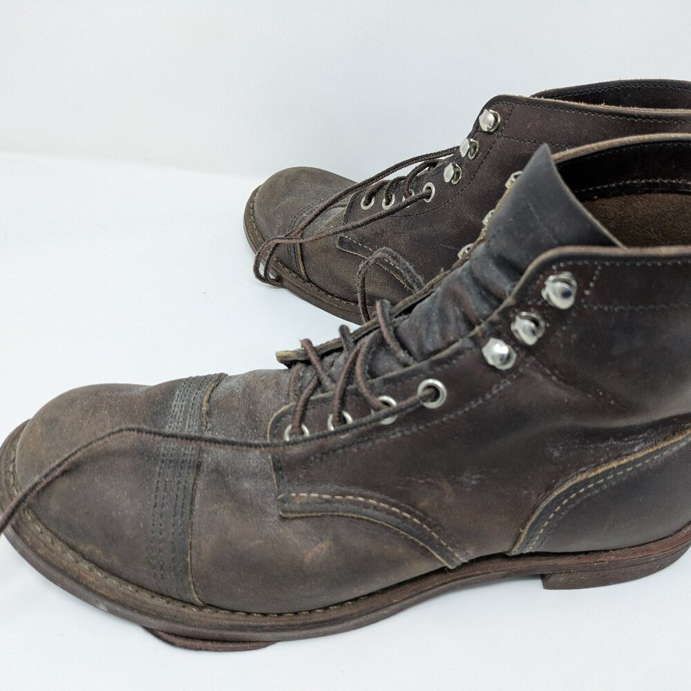 Red Wing Leather Boots Men's Size 8.5